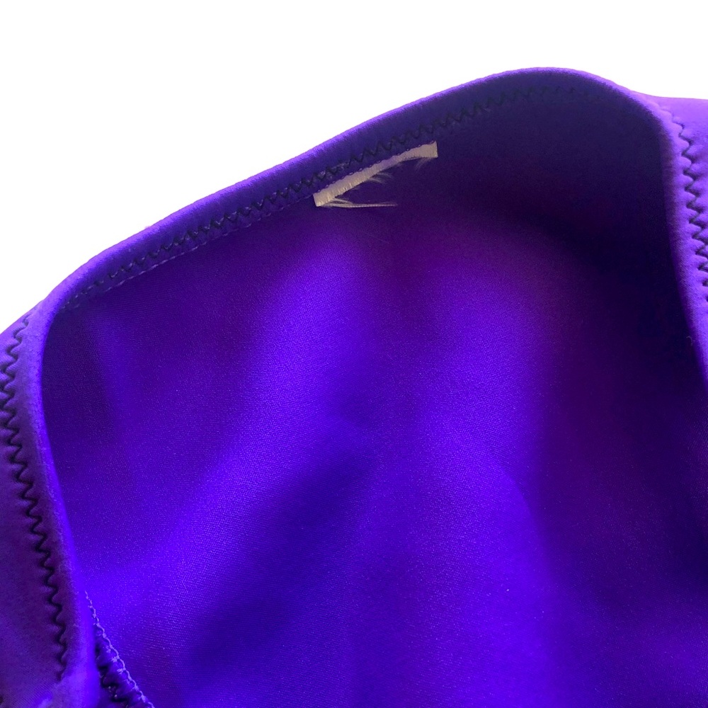 Body Glove Vintage Purple High Waist High Cut Neoprene Surf Bikini Swim Bottoms - Picture 6 of 10